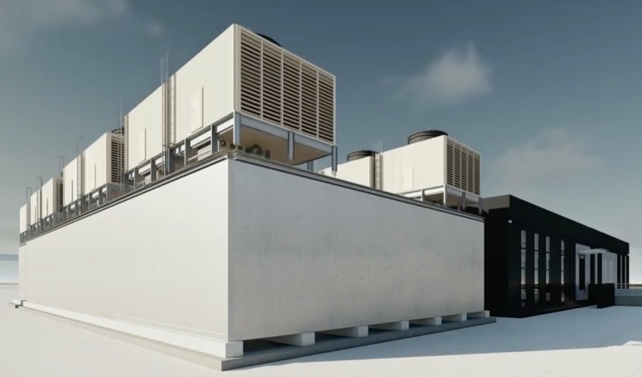KAYTUS prefabricated AI factory exterior