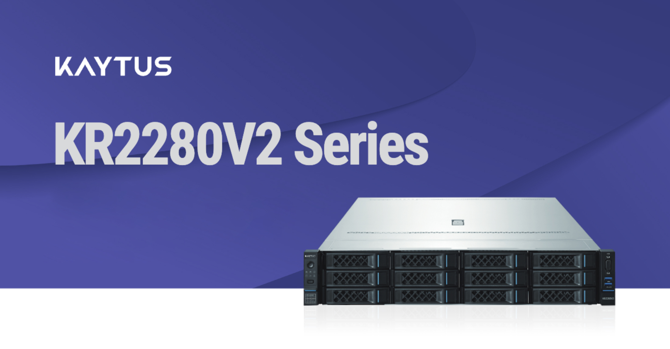 KR2280V2, the First to Support Three Processor Platforms in One Server